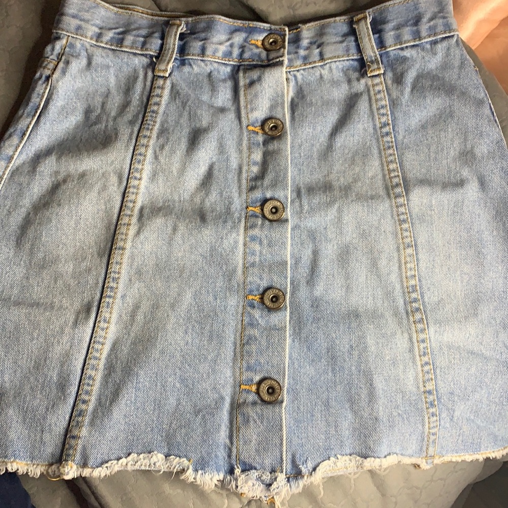 Denim skirt